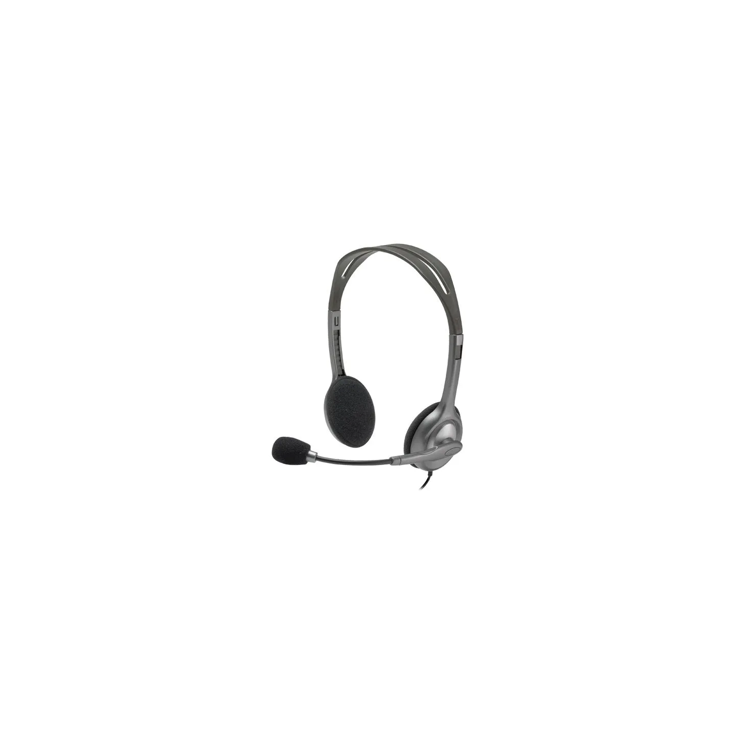 Logitech H111 Corded Stereo Headset - BLACK - 3.5 MM