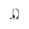 Logitech H111 Corded Stereo Headset - BLACK - 3.5 MM