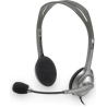 Logitech H111 Corded Stereo Headset - BLACK - 3.5 MM