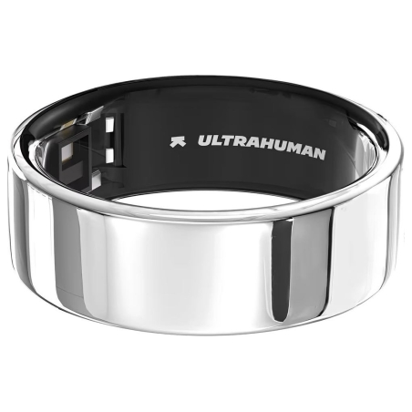 Ultrahuman | Ring Air | Space Silver | Size 10 | Smart Ring
