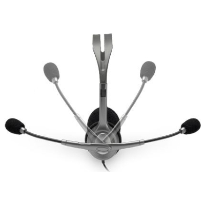 Logitech H111 Corded Stereo Headset - BLACK - 3.5 MM