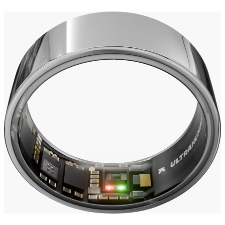 Ultrahuman | Ring Air | Space Silver | Size 12 | Smart Ring