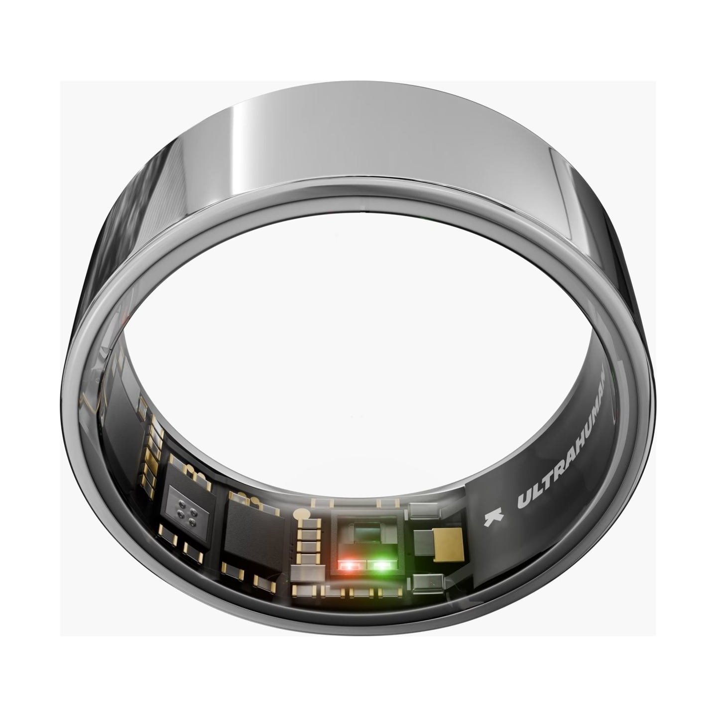 Ultrahuman | Ring Air | Space Silver | Size 12 | Smart Ring