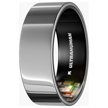 Ultrahuman | Ring Air | Space Silver | Size 12 | Smart Ring