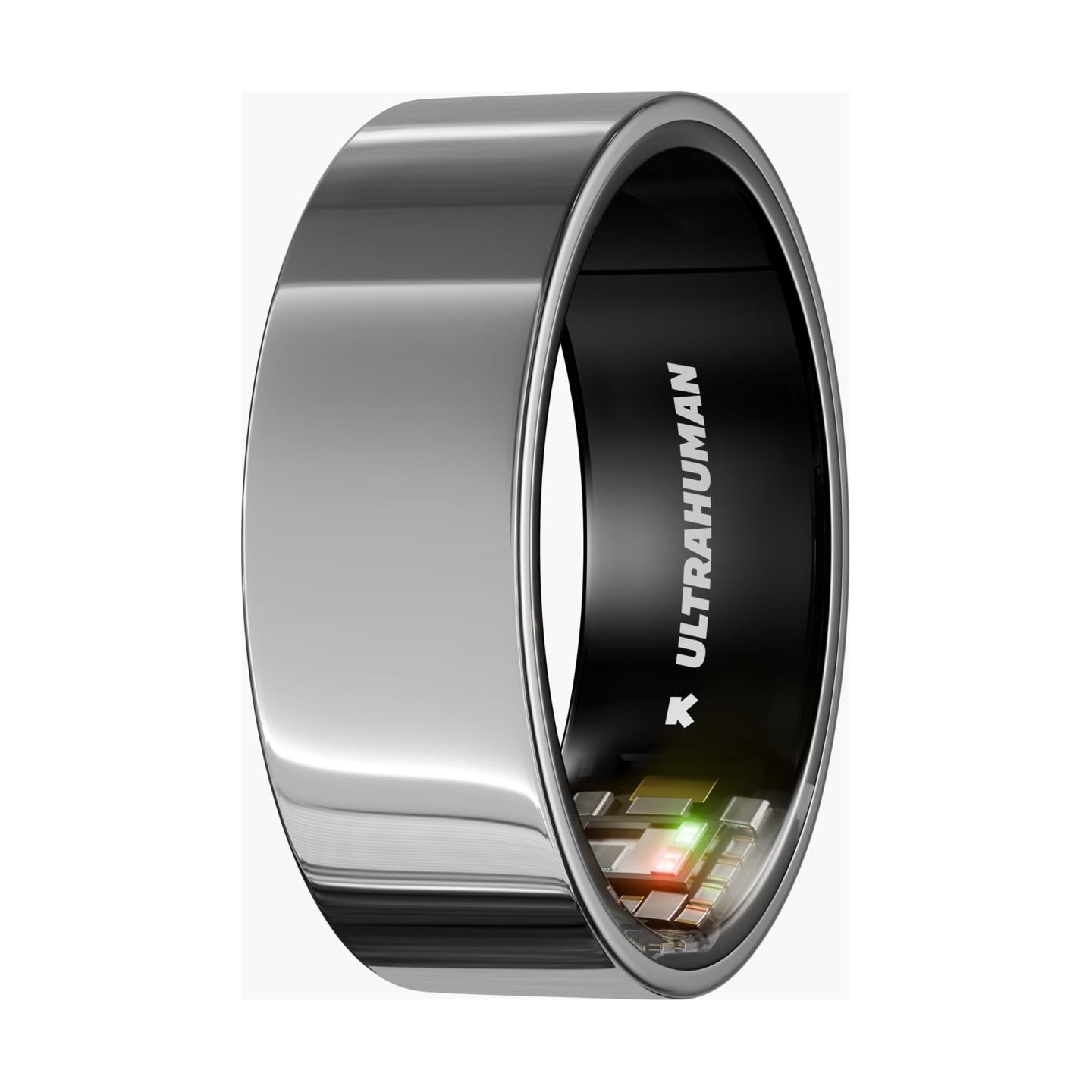 Ultrahuman | Ring Air | Space Silver | Size 12 | Smart Ring