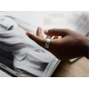 Ultrahuman | Ring Air | Space Silver | Size 12 | Smart Ring