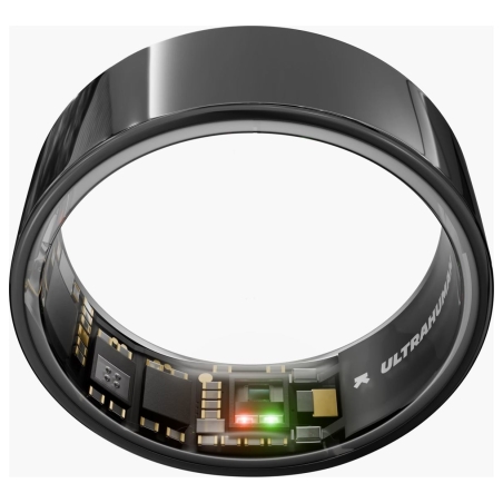 Ultrahuman | Ring Air | Aster Black | Size 11 | Smart Ring