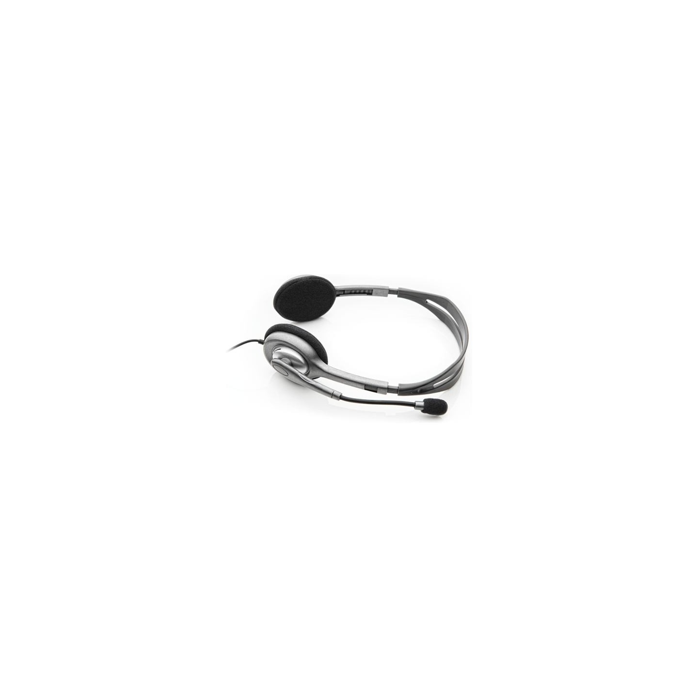 Logitech H111 Corded Stereo Headset - BLACK - 3.5 MM