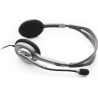 Logitech H111 Corded Stereo Headset - BLACK - 3.5 MM