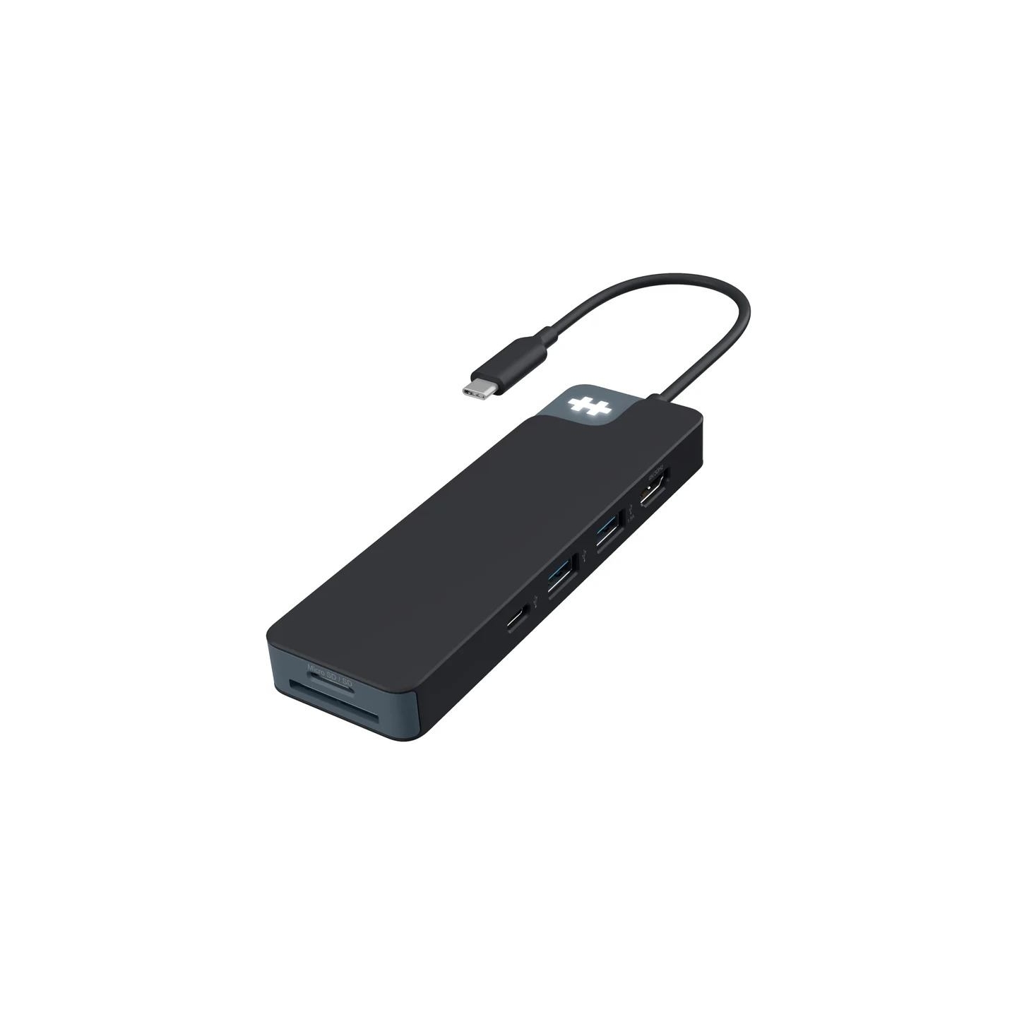 Hyper HyperDrive Flex 8 Port USB-C Hub, Black | HD4102BKGL | HDMI ports quantity 1