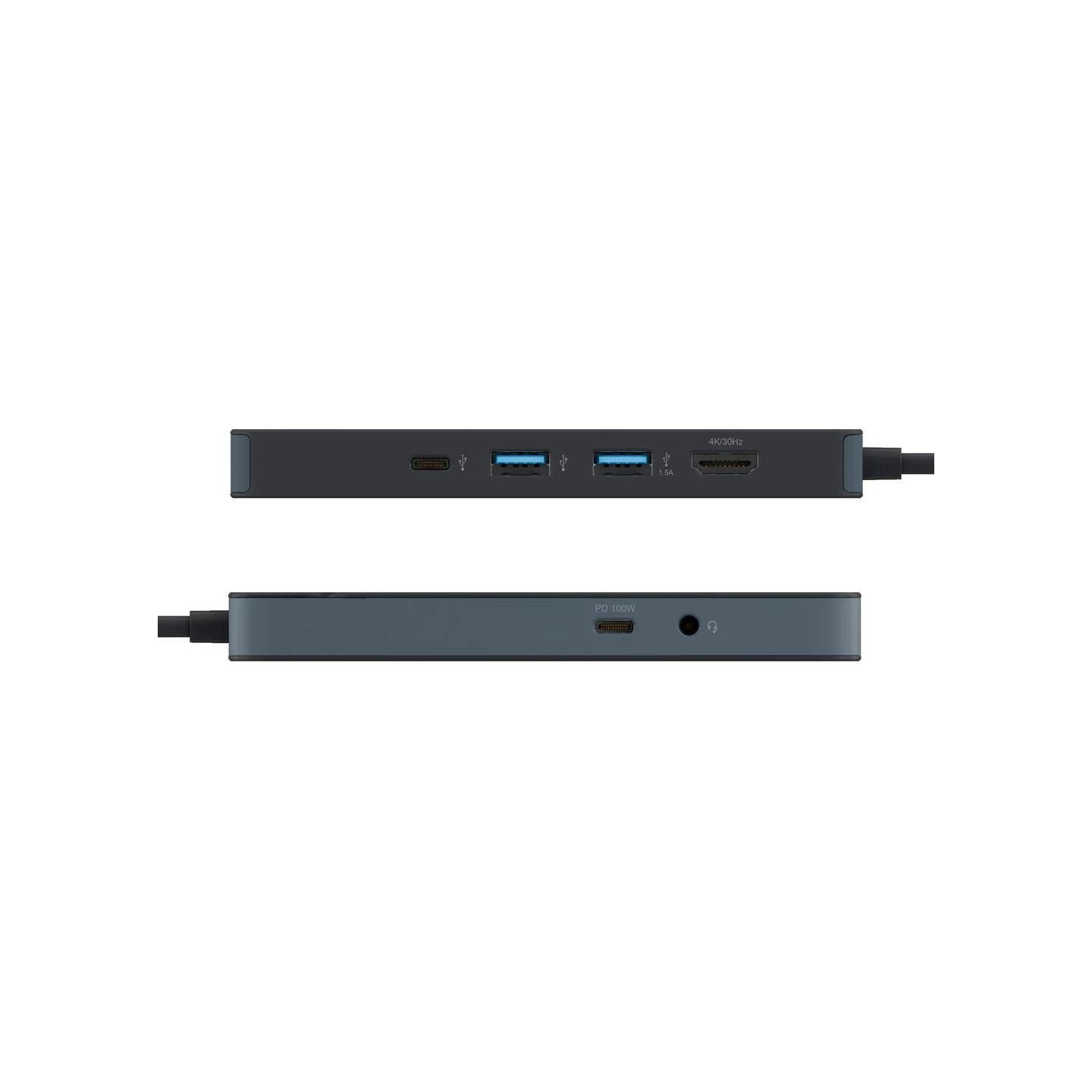 Hyper HyperDrive Flex 8 Port USB-C Hub, Black | HD4102BKGL | HDMI ports quantity 1