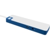 Hyper HyperDrive Flex 8 Port USB-C Hub, White/Blue | HD4102BUGL | HDMI ports quantity 1