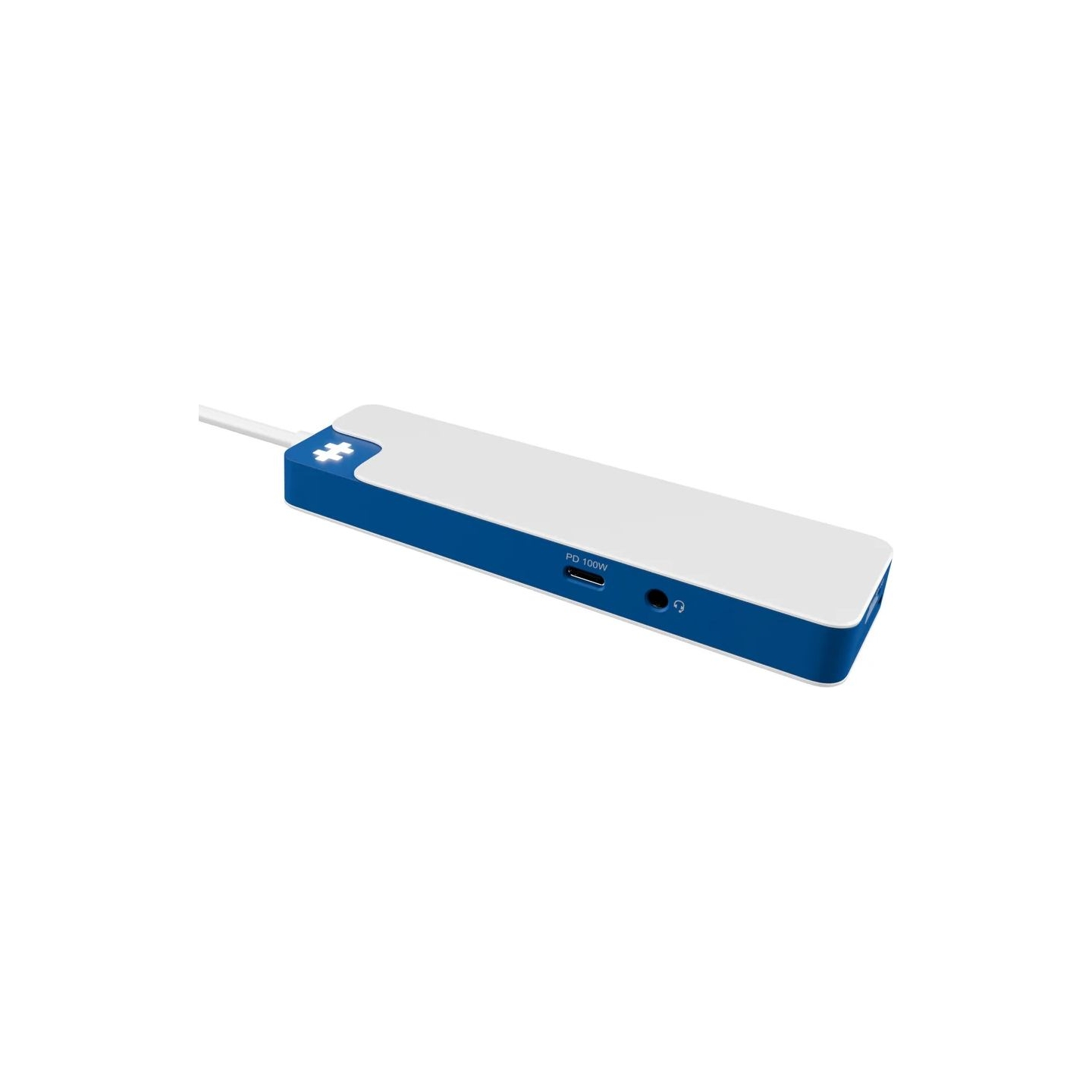Hyper HyperDrive Flex 9 Port Dual 4K HDMI Dock, White/Blue | HD4103BUGL | HDMI ports quantity 2