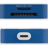 Hyper HyperDrive Flex 9 Port Dual 4K HDMI Dock, White/Blue | HD4103BUGL | HDMI ports quantity 2