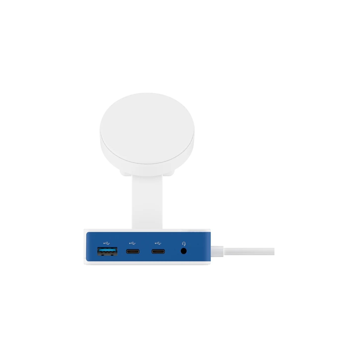 Hyper HyperDrive Flex MagCharge USB-C Hub, White/Blue | HD8100BUGL | HDMI ports quantity 1