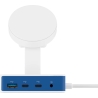 Hyper HyperDrive Flex MagCharge USB-C Hub, White/Blue | HD8100BUGL | HDMI ports quantity 1