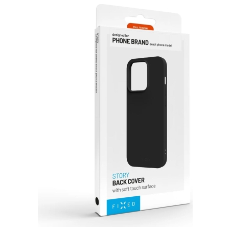 Fixed Story | Back cover | Samsung | Galaxy S26 | Rubberized | Black