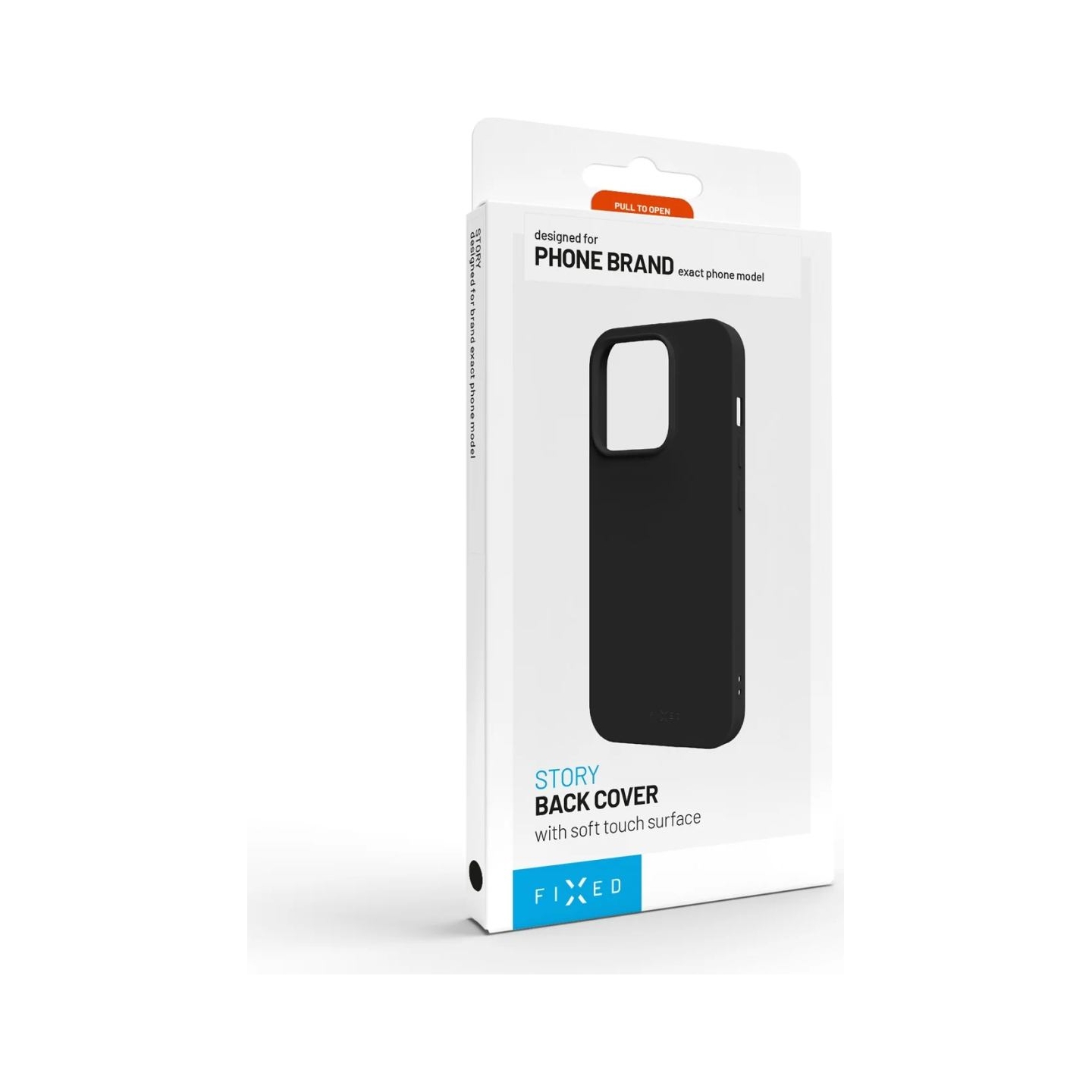 Fixed Story | Back cover | Samsung | Galaxy S26+ | Rubberized | Black