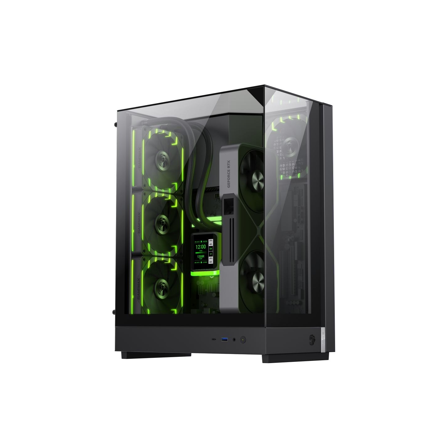 Gamemax Case | T20 BK | M-ATX