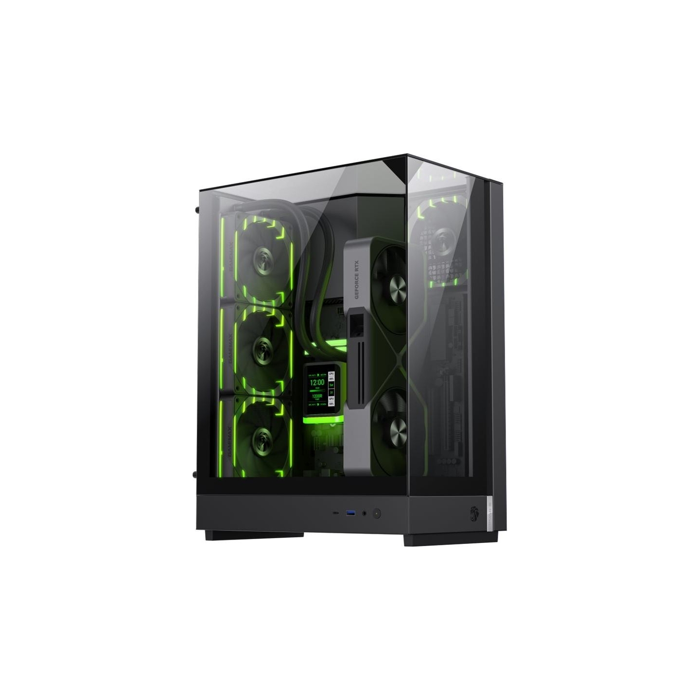 Gamemax Case | T20 BK | M-ATX