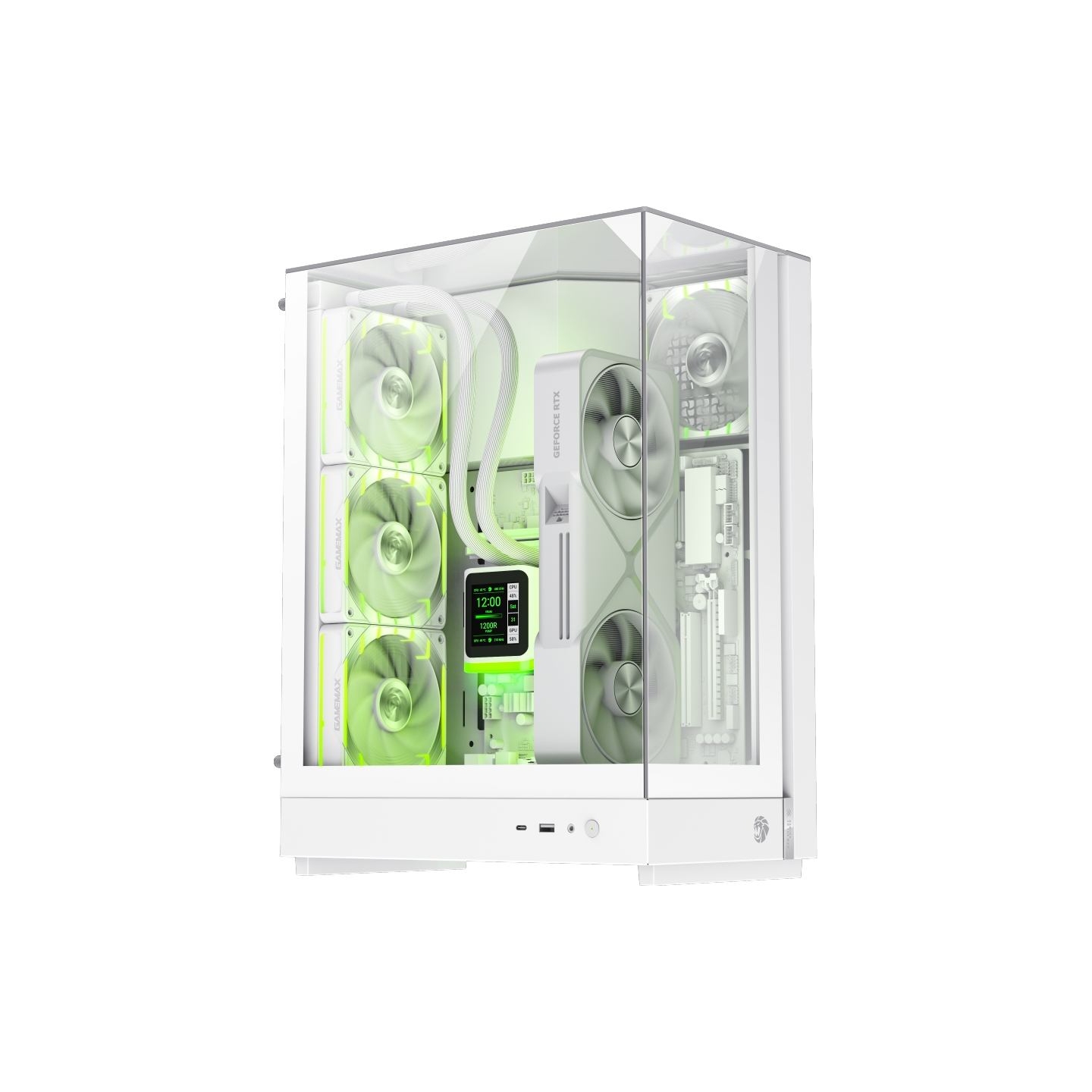 Gamemax Case | T20 WH | M-ATX