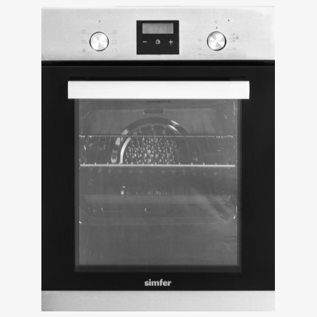 Simfer Oven | 4207BERIM.1 | 47 L | Multifunctional | Manual | Pop-up knobs | Height 54.1 cm | Width 45 cm | Stainless Steel
