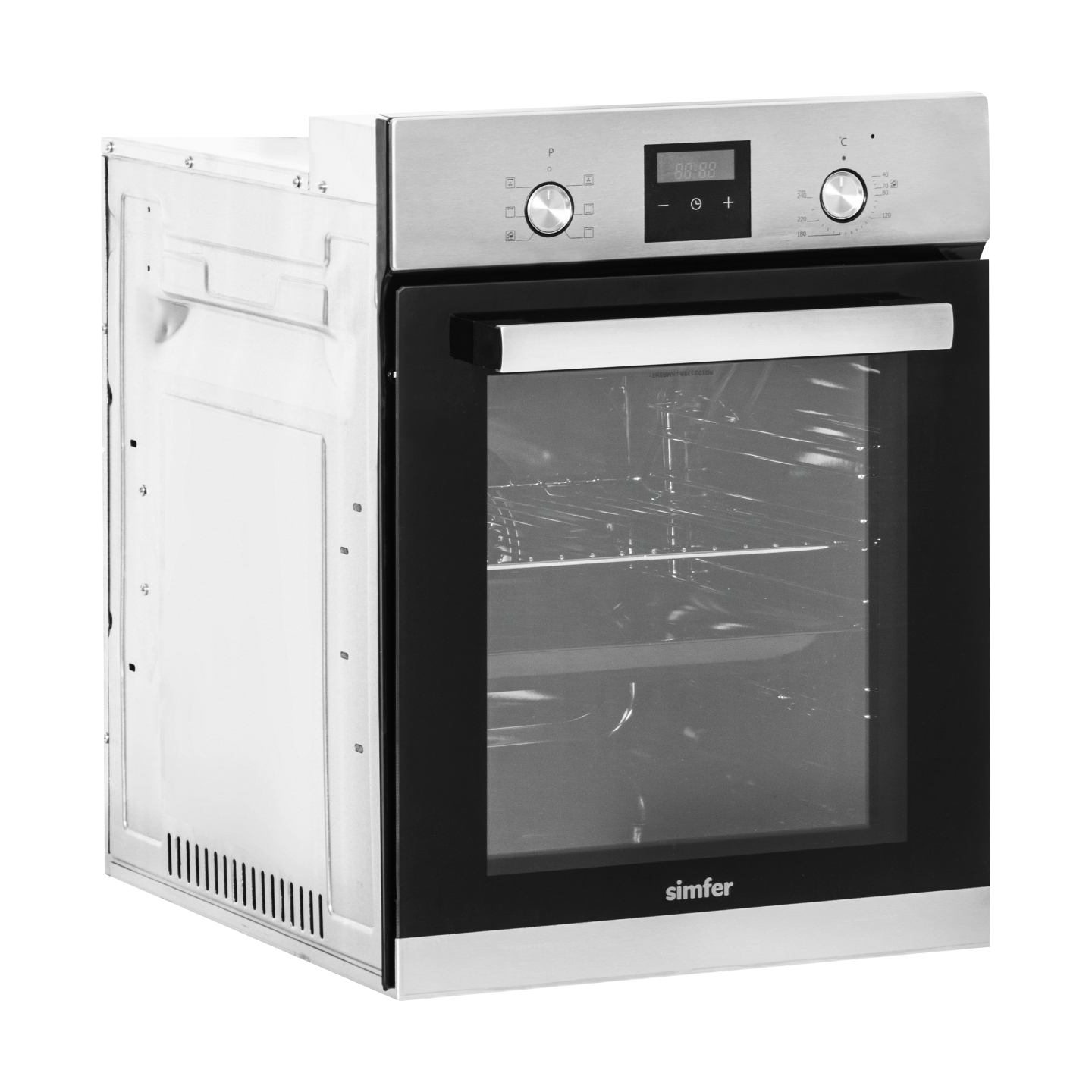 Simfer Oven | 4207BERIM.1 | 47 L | Multifunctional | Manual | Pop-up knobs | Height 54.1 cm | Width 45 cm | Stainless Steel