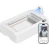 Petkit Purobot Crystal Duo with Camera Self-Cleaning Cat Litter Box | White