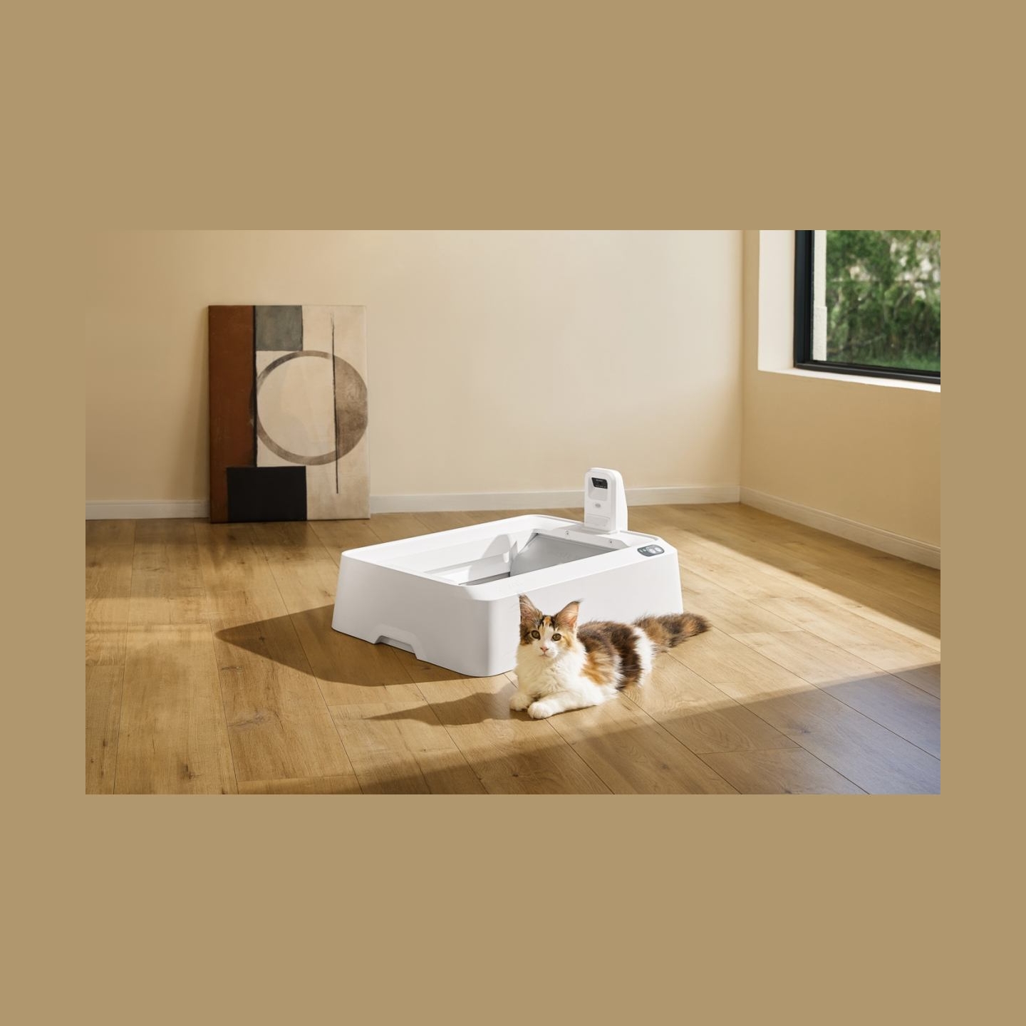 Petkit Purobot Crystal Duo with Camera Self-Cleaning Cat Litter Box | White