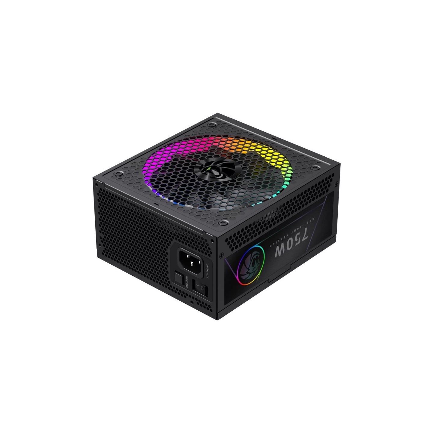 Gamemax PSU | RGB 750G | 750 W | Gold | Full Modular