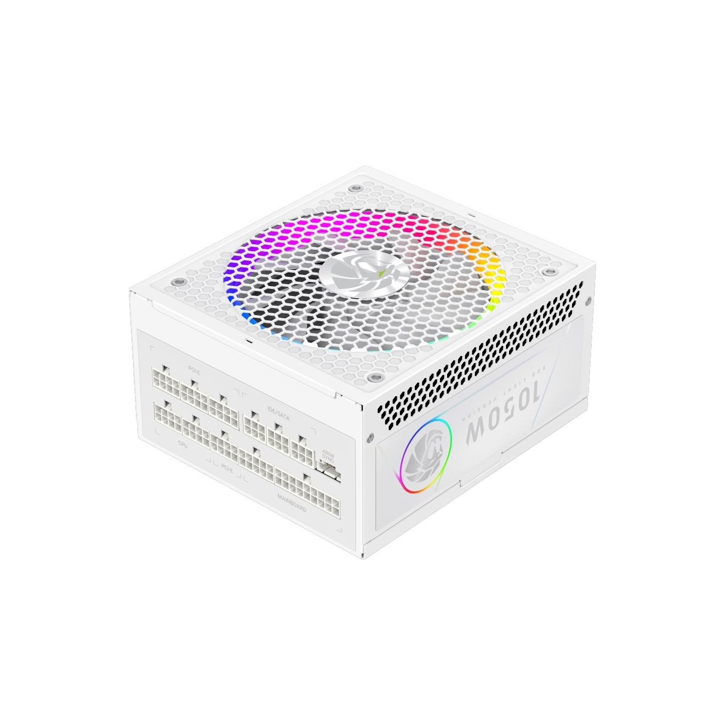 Gamemax PSU | RGB 1050G WH | 1050 W | Gold | White | Full Modular