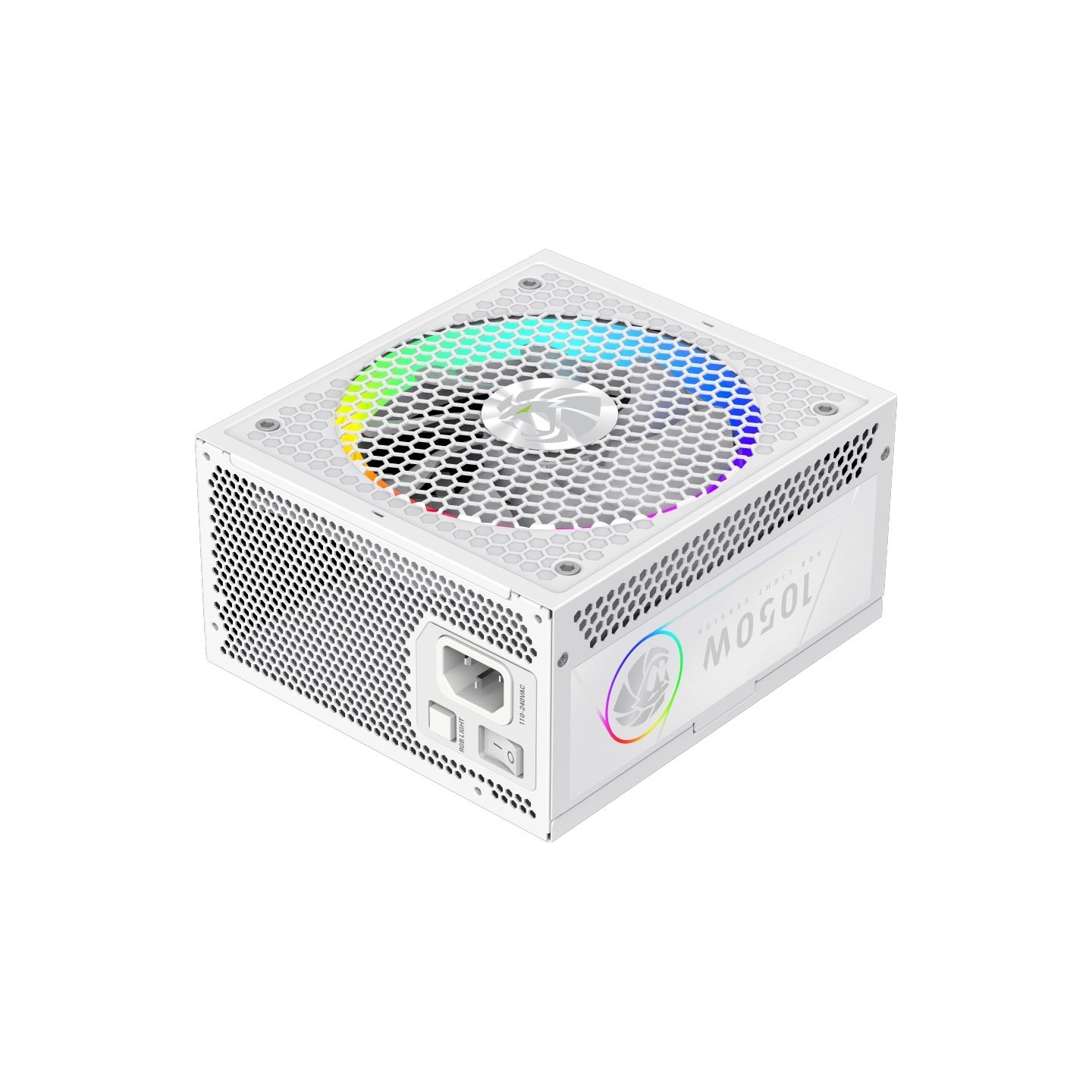 Gamemax PSU | RGB 1050G WH | 1050 W | Gold | White | Full Modular