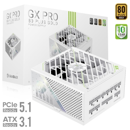 Gamemax PSU | GX PRO 1250G WH | 1250 W | Gold | White | Full Modular