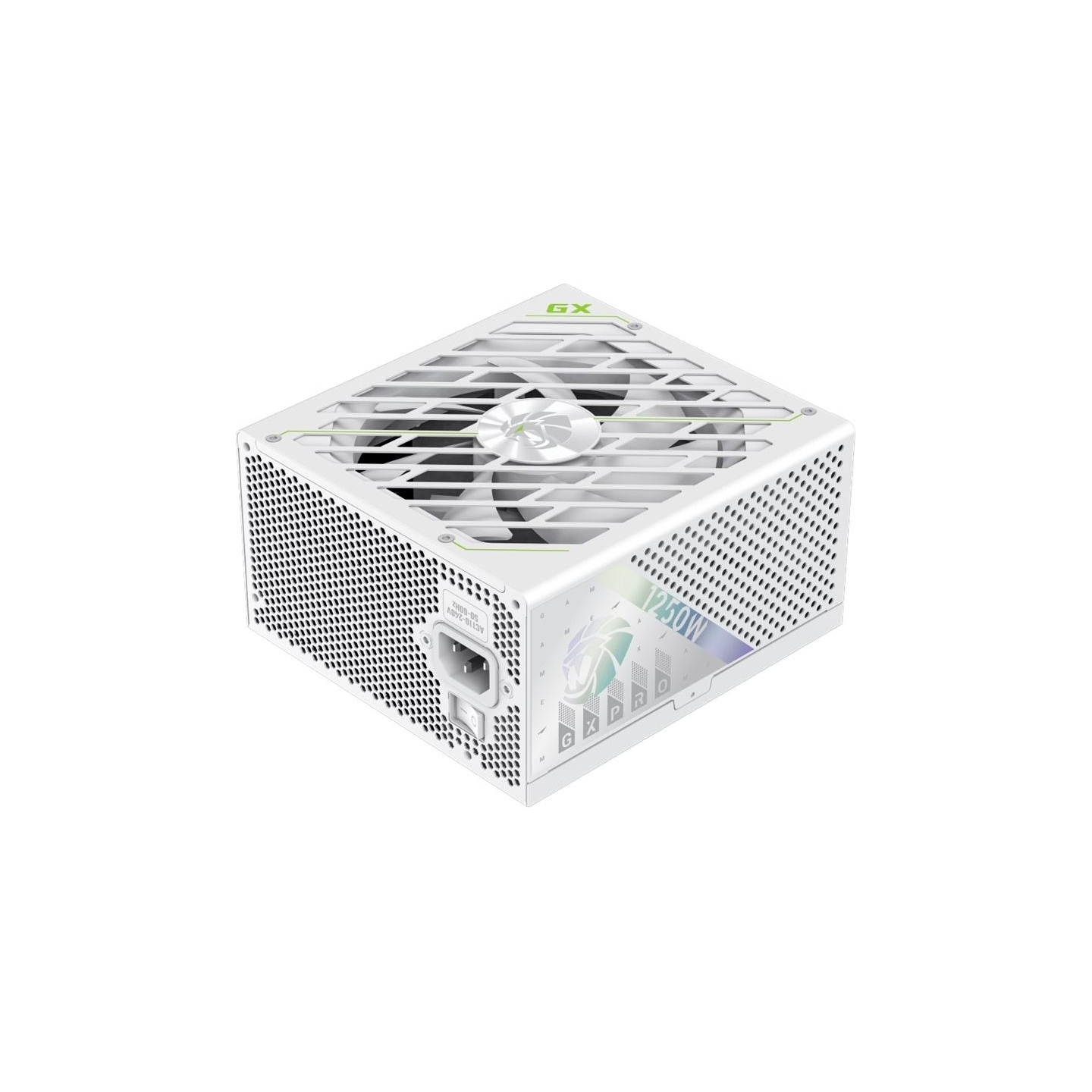 Gamemax PSU | GX PRO 1250G WH | 1250 W | Gold | White | Full Modular
