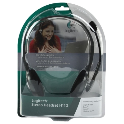 Logitech Stereo H110 Headset / 981-000271