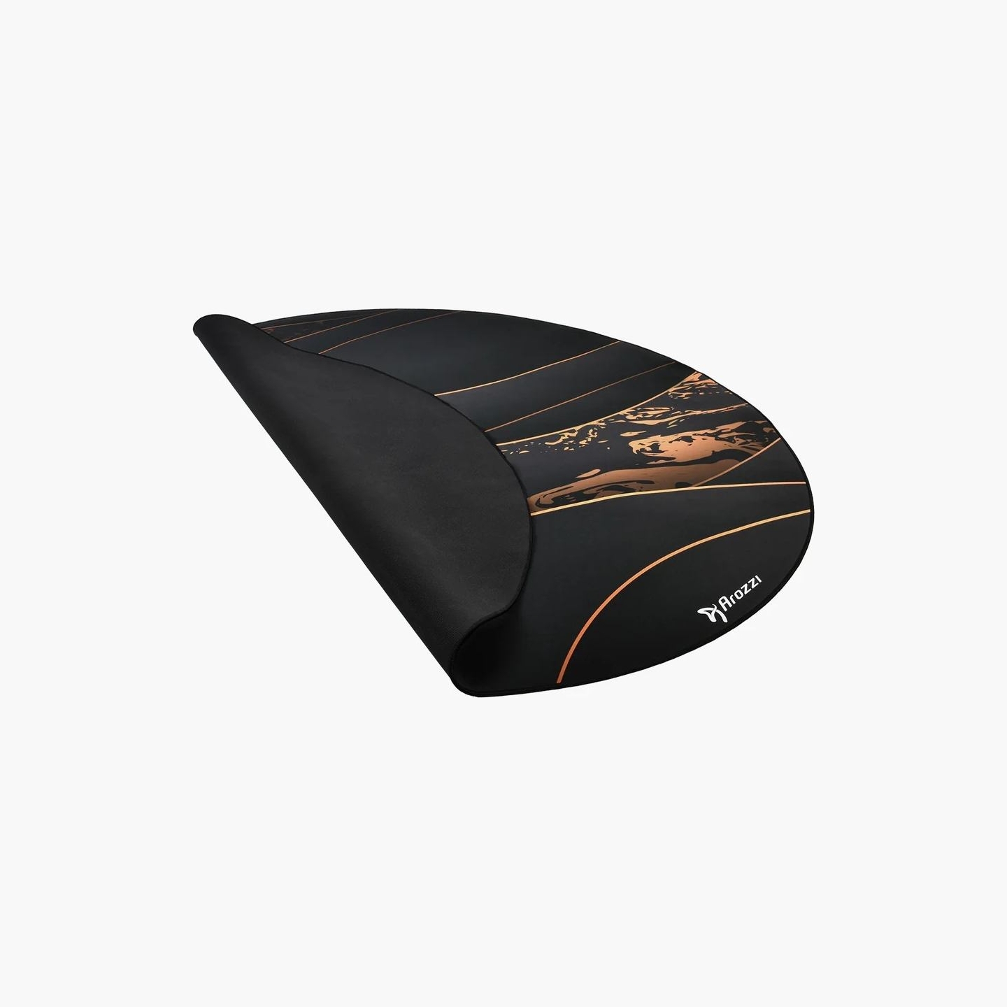 Arozzi Zona Round Floor Pad | Black/Gold