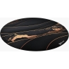 Arozzi Zona Round Floor Pad | Black/Gold