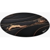 Arozzi Zona Round Floor Pad | Black/Gold