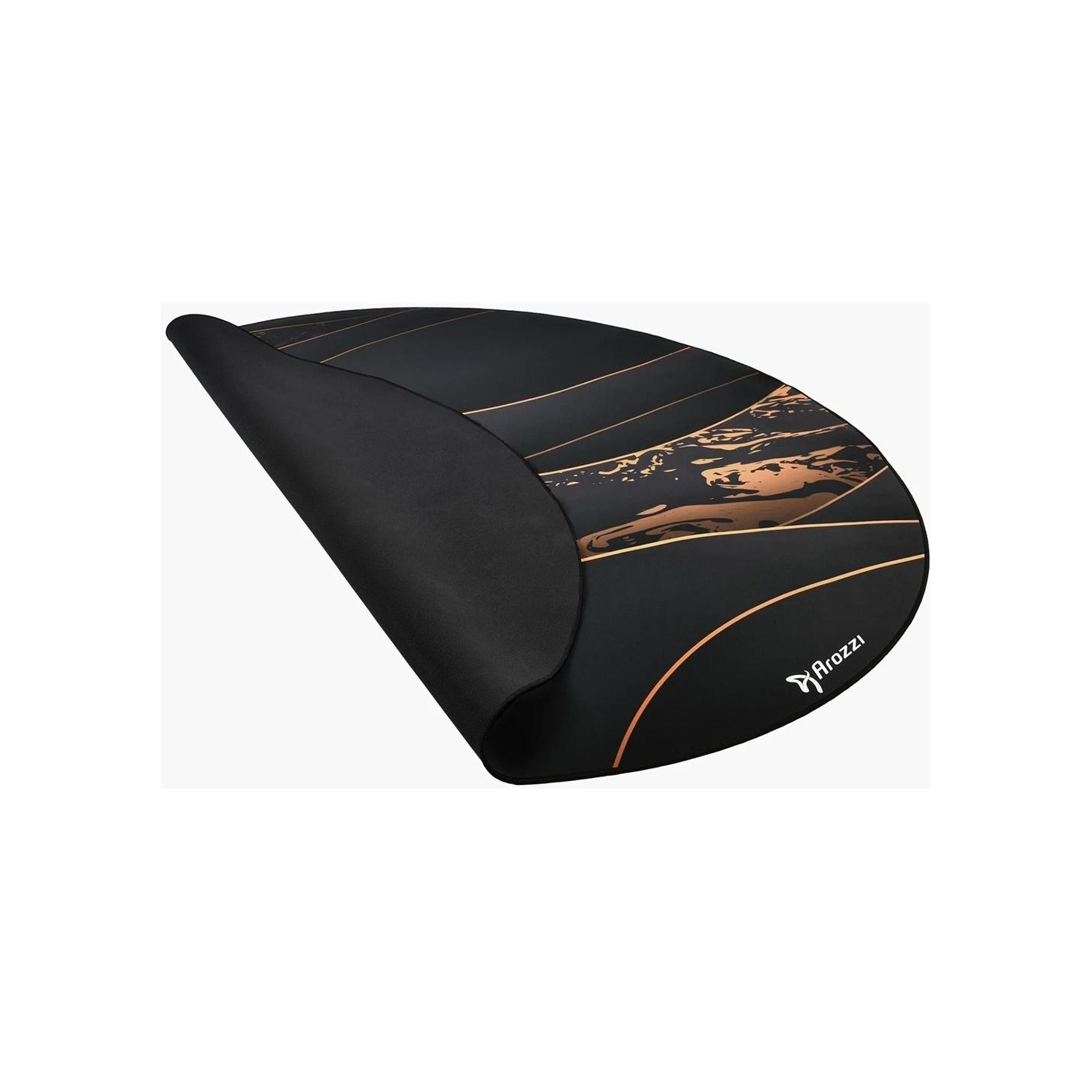 Arozzi Zona Round Floor Pad | Black/Gold