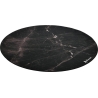 Arozzi Zona Round Floor Pad | Black Marble
