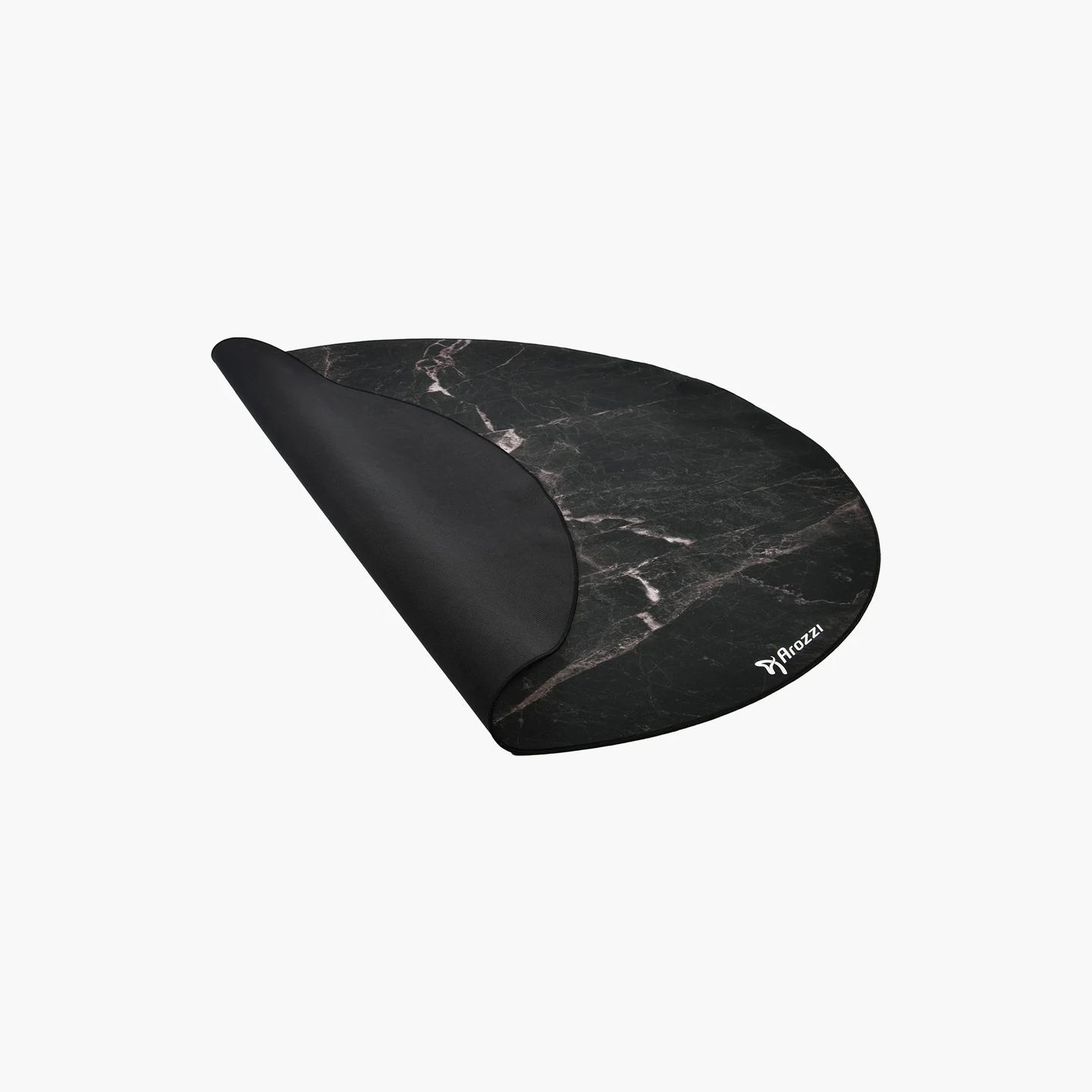Arozzi Zona Round Floor Pad | Black Marble