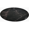 Arozzi Zona Round Floor Pad | Black Marble