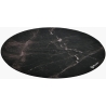 Arozzi Zona Round Floor Pad | Black Marble