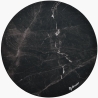 Arozzi Zona Round Floor Pad | Black Marble