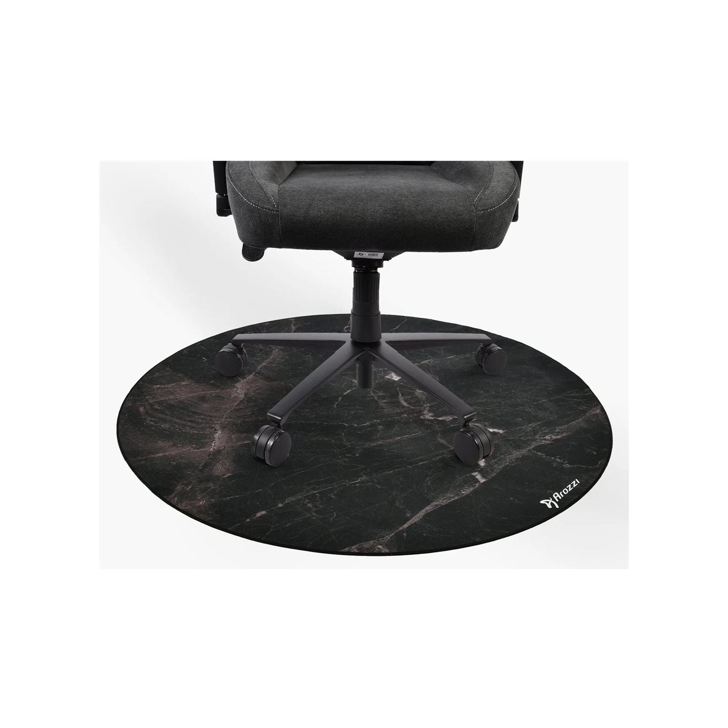Arozzi Zona Round Floor Pad | Black Marble
