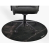 Arozzi Zona Round Floor Pad | Black Marble