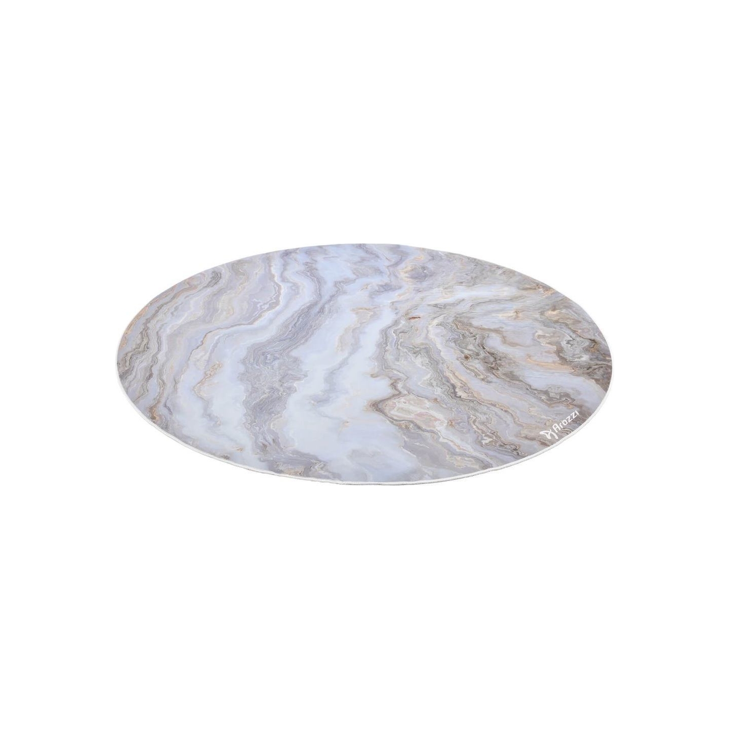 Arozzi Zona Round Floor Pad | White Marble