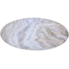 Arozzi Zona Round Floor Pad | White Marble
