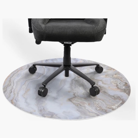 Arozzi Zona Round Floor Pad | White Marble