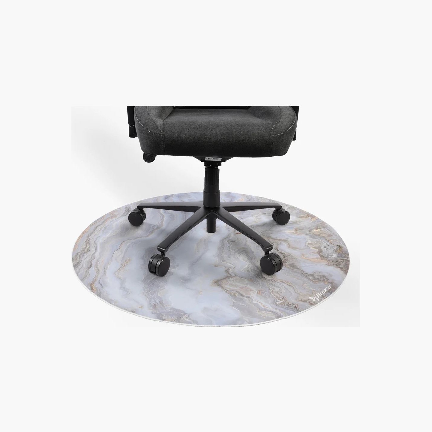 Arozzi Zona Round Floor Pad | White Marble